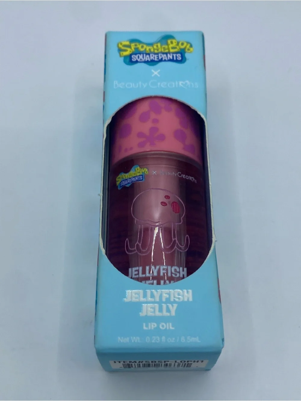 Spongebob X Beauty Creations JELLYFISH JELLY Lip Oil Lipgloss SEALED New!